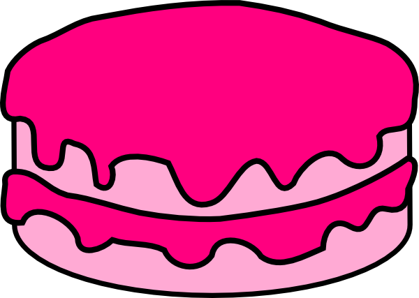 Cake Light And Dark Pink png