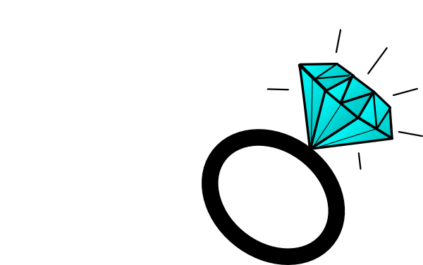 Wedding Ring Indigo And Black png