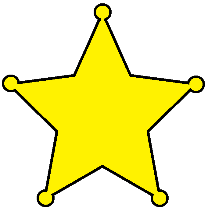 Western Yellow Star png
