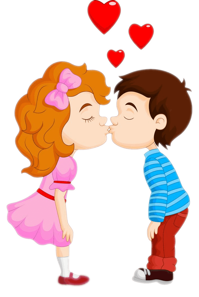 Boy Kissing Girl Png Image