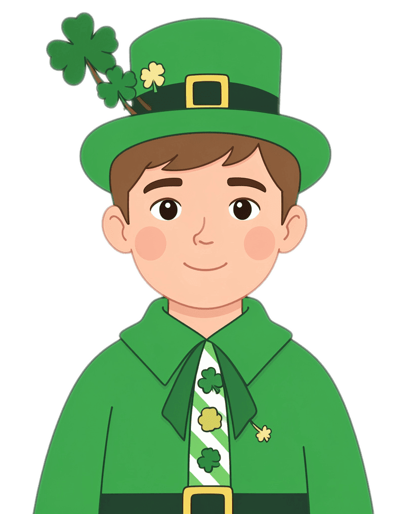 Boy in St Patrick's Day Png Download
