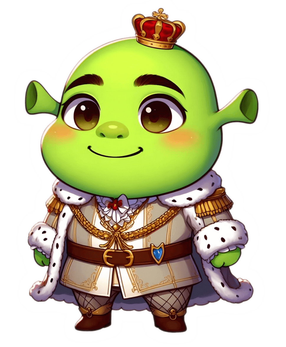 Cute Baby Sherk Png Free