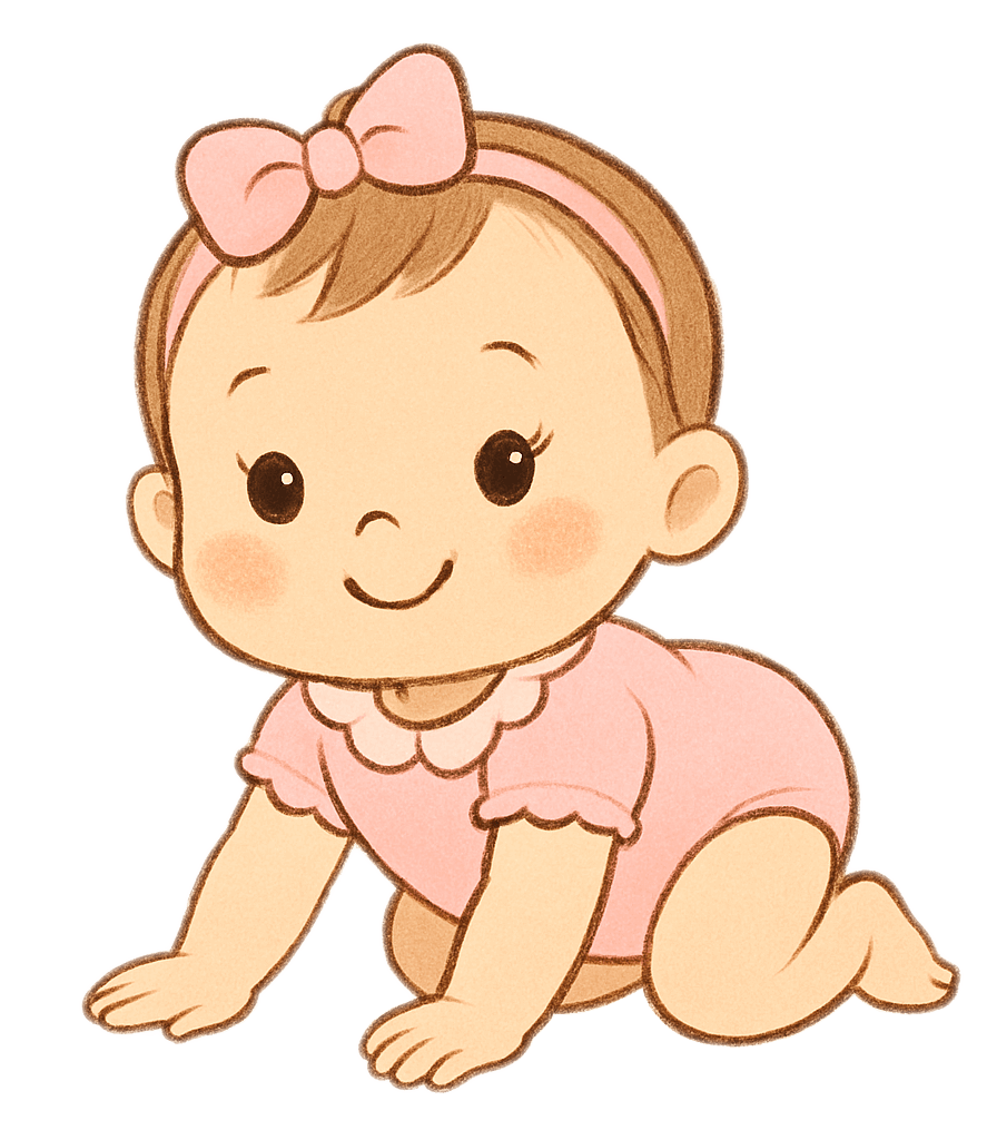 Cute Girl Baby Png Download
