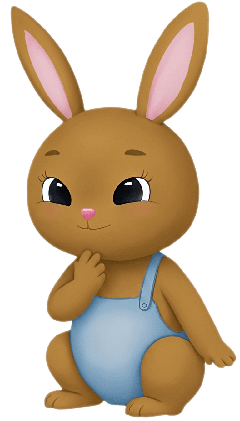 Cute Yellow Rabbit Png Image