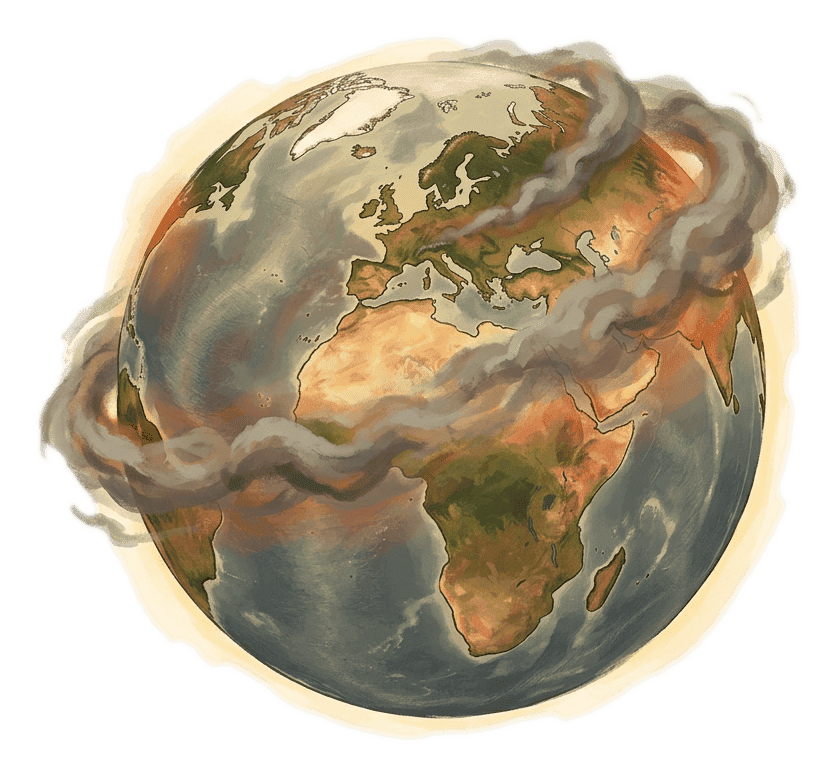 Earth warming Png Image