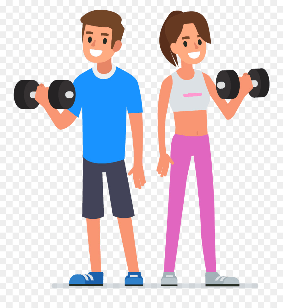 Fitness Girl And Boy png