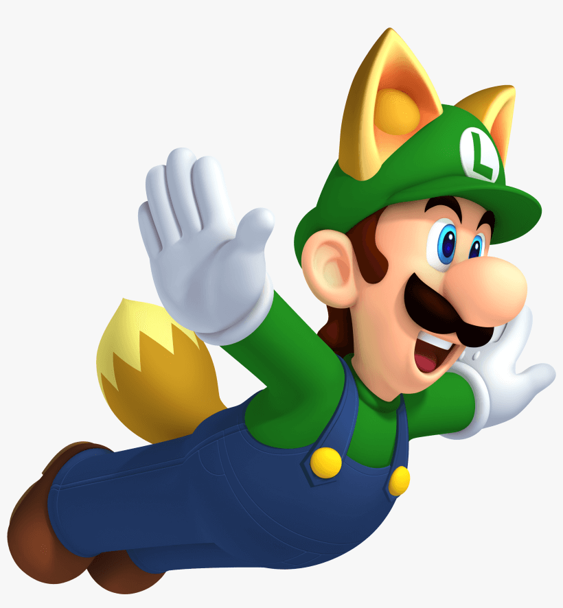 Fox Luigi Flying png