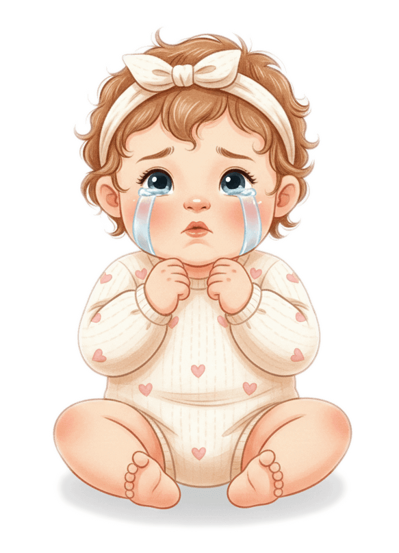 Girl Baby Crying Png Free