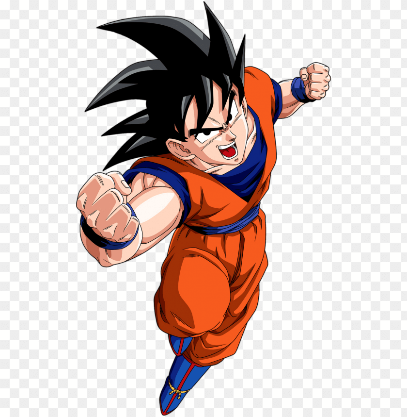 Goku Angry Attack png