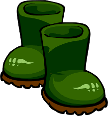 Green Rubber Boots Transparent Png