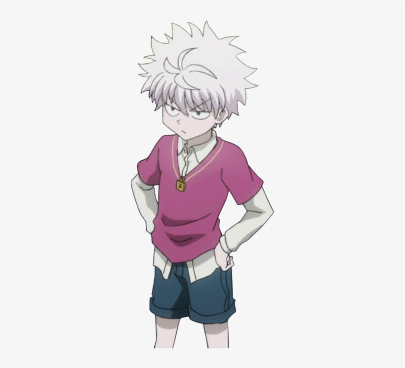 Killua Angry png
