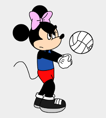 Mickey And Volleyball Png