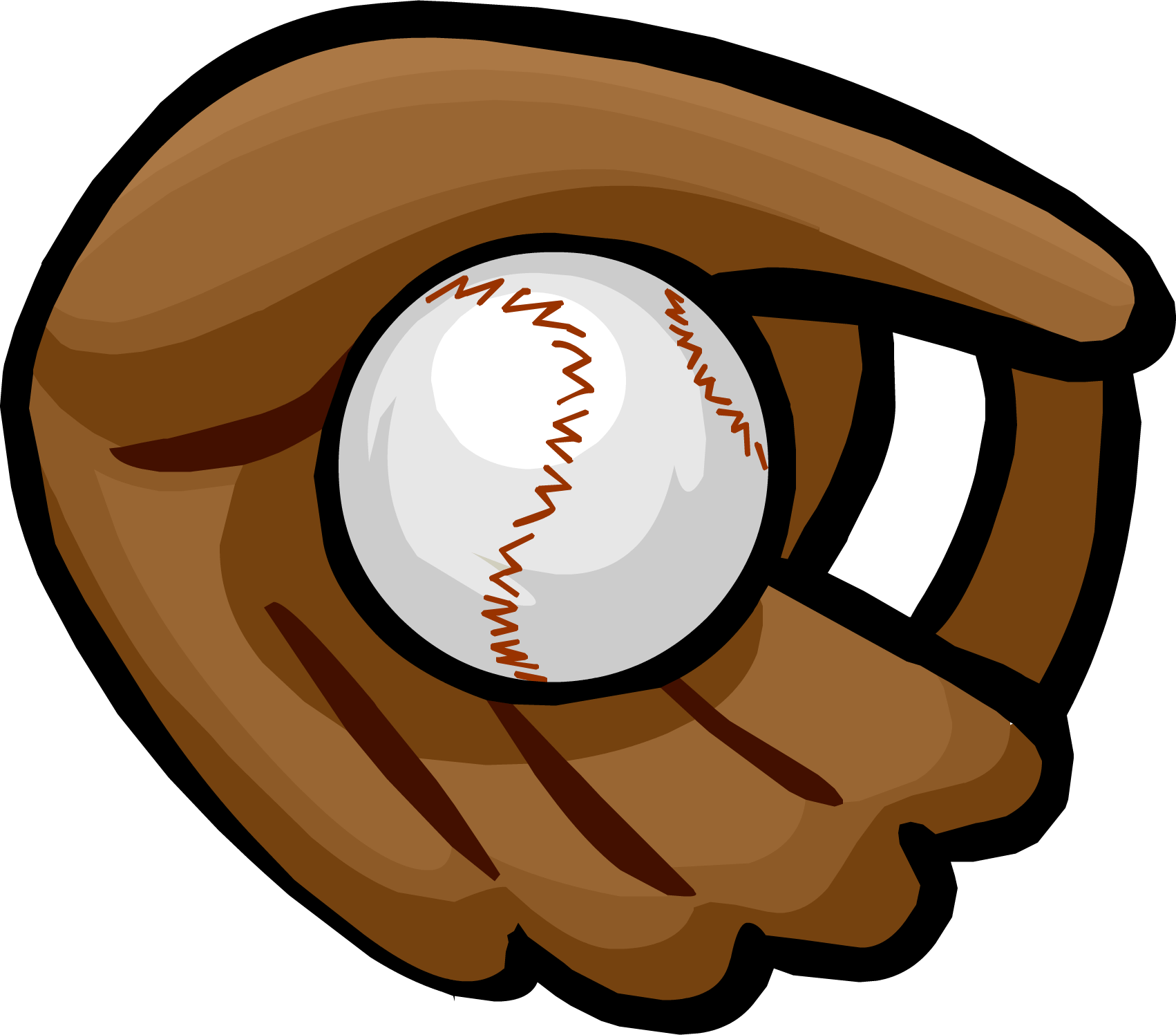 Normal Baseball Glove png