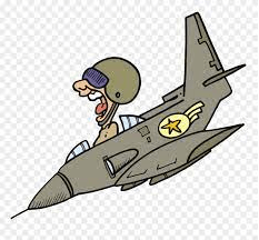 Pilot And Jet Fighter Png
