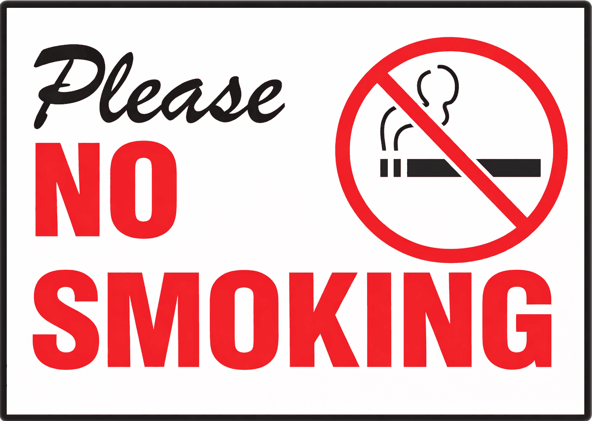Please No Smoking Png Image