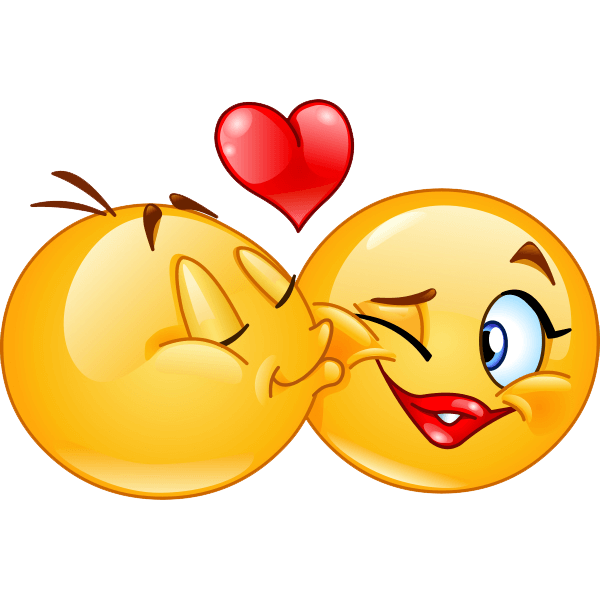 Smiley Emoji Kissing Png Image