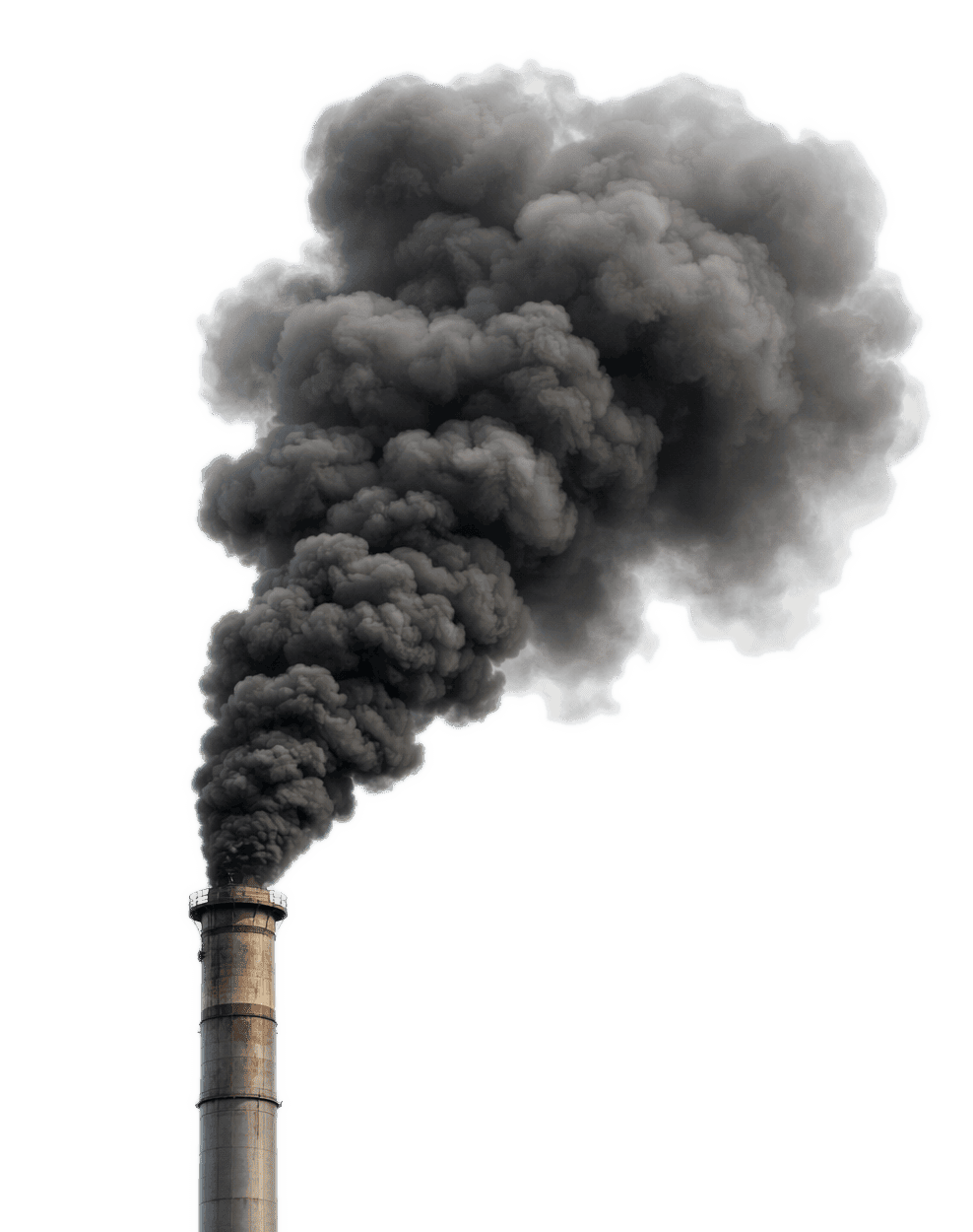 Smoke from Industrial Factory Png