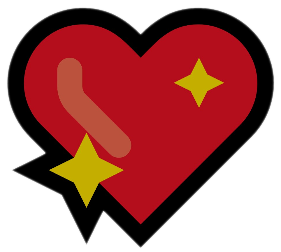 Sparkling Heart Illustration Free Png