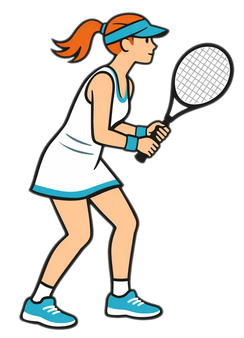 Tennis Girl Sport Png Download