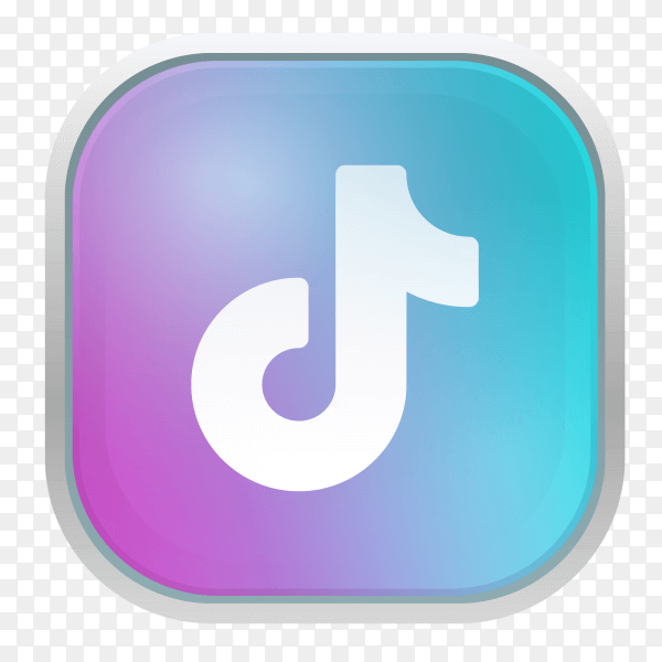 Tiktok Logo Neon And White png - Download Free at Gpng.Net