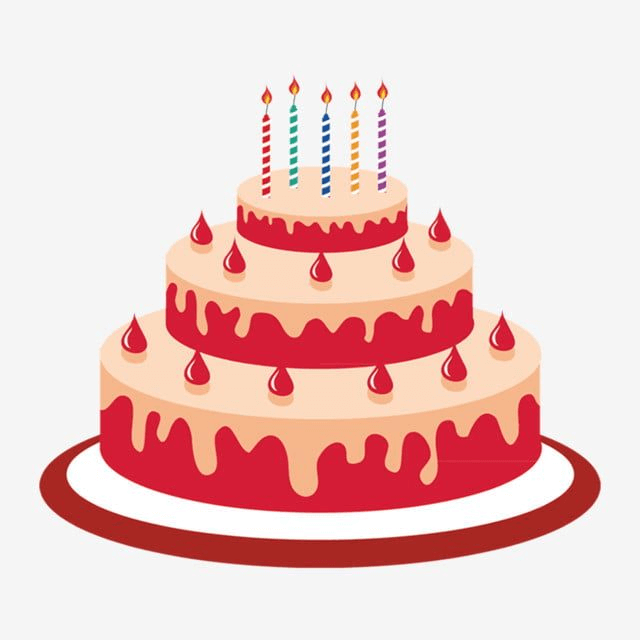 Cartoon Birthday Cake Png